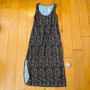 J. Crew Maxi Leopard Dress Trending NWT S
